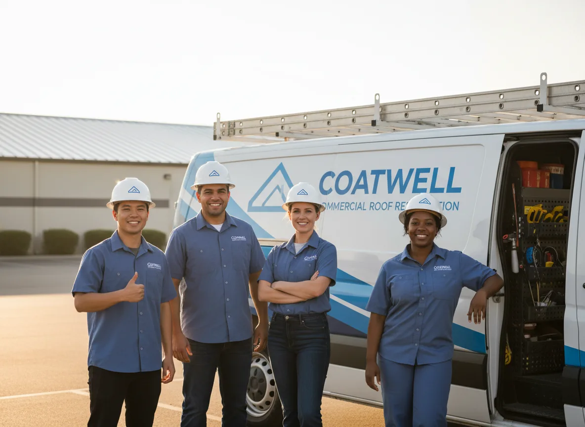 Commercial roof coating company in Gordo, AL